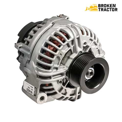 Bosch Alternator for John Deere Construction Equipment, 24V 130A (RE558676)